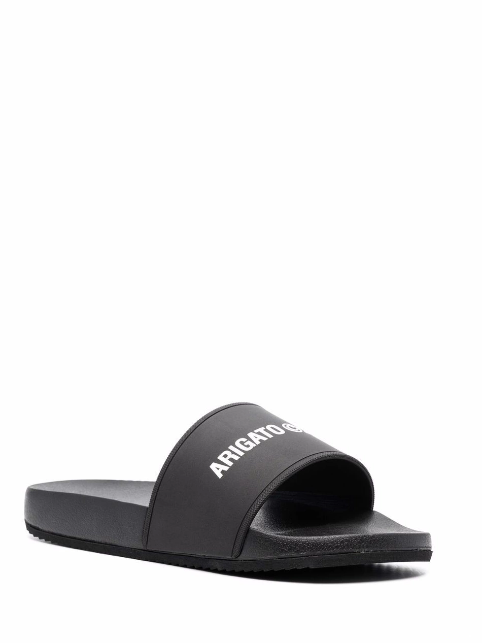 Rep logo-print Women Arigato Axel slides 0303